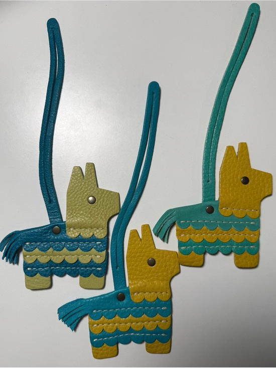 Portland Leather Other - 3 Portland Leather Goods Piñata Bag Charms